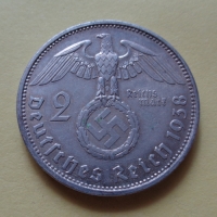 2 рейхсмарки 1938 года А (000019)