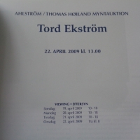 Каталог аукциона TORD EKSTROM 22.04.2009 (000026)