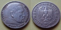 5 рейхсмарок 1936 года А (без св.) (000044)