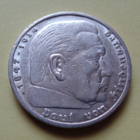 5 рейхсмарок 1936 года А (без св.) (000046)