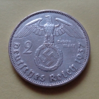 2 рейхсмарки 1937 года А (000063)