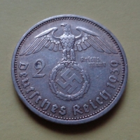2 рейхсмарки 1939 года А (000074)