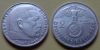 2 рейхсмарки 1939 года D (000083)